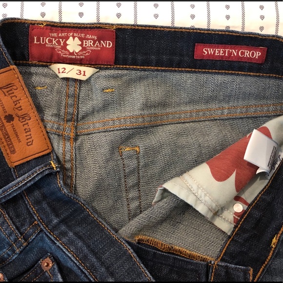 Lucky Brand Sweet 'N Crop Jeans - Picture 6 of 6
